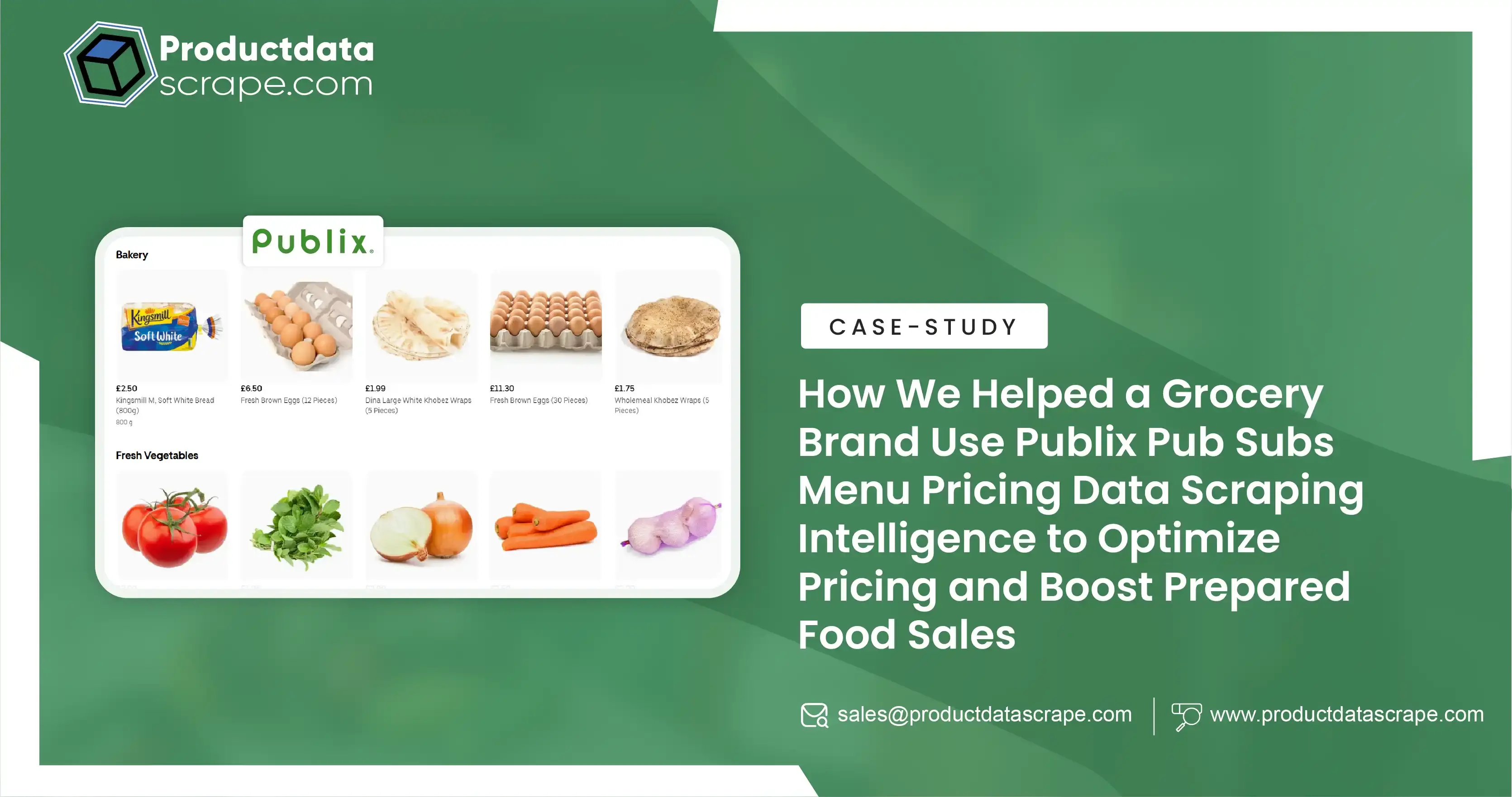 How We Helped a Grocery Brand Use Publix Pub Subs Menu Pricing Data Scraping Intelligence to Optimize Pricing and Boost Prepared Food Sales  